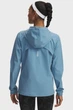 Жіноча блакитна вітровка UA OutRun the STORM Jacket Under Armour S 1377043-418 - изображение 2