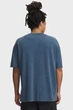 Чоловіча синя футболка UA M HW OS LOGO WASH SS-BLU Under Armour L 1389147-498 - изображение 3