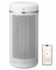 Керамічний вентилятор-обігрівач evoair Warmix 2200 Smart White, Wi-Fi, додаток SmartLife, керамічний нагрів PTC, датчик руху, дистанційне керування, таймер на 8 годин, сенсорна панель, білий - зображення 1