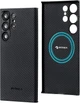 Чехол Pitaka MagEZ MagSafe Case 3 1500D для Samsung Galaxy S23 Ultra (S918) Twill Black/Grey KS2301U - изображение 6