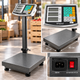Весы складские электронные Crystal CR-150 до 150 кг. Торговые платформенные весы для магазина и рынка с аккумулятором - изображение 3