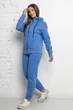 Костюм для женщин теплый plus size 426 Синий 56р - изображение 2