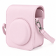 Чехол для фотоаппарата Fujifilm Instax Mini 13/12/11/9 Light Pink + салфетка из микрофибры (mrk5722) - изображение 5
