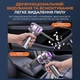 Портативный ручной пылесос 6 в 1 для автомобиля и дома Серый с фиолетовым - изображение 4