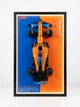 Настенная рамка-подставка для конструктора LEGO Technic McLaren Formula 1 Team - изображение 1