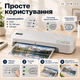 Ламінатор Buromax А4, гаряче та холодне ламінування, білий (BM.0433-12) - зображення 3