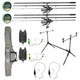 Готовий короповий набір 3.3 м Flagman Magnum Black Carp на 2 вудилища - изображение 1