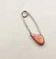Брошка серебряная с коралом 2,3 г - изображение 4