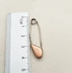 Брошка серебряная с коралом 1,7 г - изображение 5