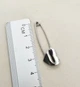 Брошка серебряная "Суфле" 1,57 г - изображение 2