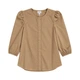 Блузка жіноча Aware by Vero Moda бежева бавовняна з пишними рукавами 3/4 XS - изображение 4