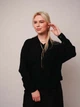 Жіночий костюм чорний із вуалі тенсель - 50 - зображення 4