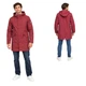 Чоловічий плащ Tommy Hilfiger Modern Essentials бордовий довгий водонепроникний - зображення 6