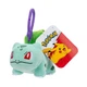 Мягкая игрушка Pokemon полиэстер 9х10х7 75 см Булбазавр на клипсе - изображение 5