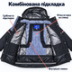 Куртка зимняя для мальчика ZGH мембранная с системой куртка-рюкзак, Черный, 164 - изображение 8