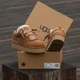 Угги жіночі Lowmel Sneaker Platform Chestnut натуральна замша та овчина 37р рудий - изображение 8