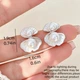 Жіночі сережки "Морські мушлі" 1.9 см jewelry Сріблясті - зображення 8