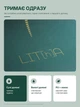 Килимок для йоги та фітнесу Lita Asana зелений з натурального каучуку 5 мм 183 x 68 см нековзкий йога мат з розміткою мандала для пілатесу розтяжки стретчингу медитації тренувань вдома та в залі професійний еко з ременем - зображення 2
