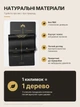 Килимок для йоги та фітнесу Lita Asana чорний з натурального каучуку 5 мм 183 x 68 см нековзкий йога мат з розміткою мандала для пілатесу розтяжки стретчингу медитації тренувань вдома та в залі професійний еко з ременем - зображення 10