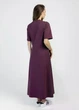 Жіноча бавовняна сукня максі Giulia STREET STYLE 8720/010 L Violet-grape, А-силует, повсякденна, фіолетова - зображення 11