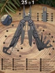 Мультитул 25-в-1 Multitool Pliers карманный туристический с плоскогубцами ножом кусачками отвертками битами и чехлом, Black - изображение 2