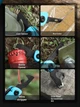 Мультитул 25-в-1 Multitool Pliers карманный туристический с плоскогубцами ножом кусачками отвертками битами и чехлом, sky-blue - изображение 8
