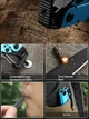 Мультитул 25-в-1 Multitool Pliers карманный туристический с плоскогубцами ножом кусачками отвертками битами и чехлом, sky-blue - изображение 10