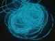 Гибкий холодный неон EL Wire 5 мм БИРЮЗОВЫЙ, 3-го поколения, 1 м для декора, инвертор покупается отдельно - Уценка - изображение 2