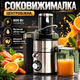 Соковыжималка центробежная Royalty Line RL-PJ19003 1000 Вт 4 в 1 Электрическая соковыжималка для овощей и фруктов с блендером - изображение 1