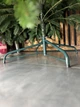 Штучна лита ялинка Норделіс висотою 2.3 м розкішна новорічна ялинка з полімеру, різдвяна пишна довговічна ялинка з густими гілками на нитці та складною металевою підставкою для дому Зелений - зображення 7
