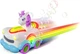 Samochodzik zabawkowy Revolt Unicorn Bubble Car zdalnie sterowany (6946702908340) - obraz 7