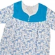 Женская тёплая байковая ночная рубашка хлопок ANDIN (253-6) р.48-50 (M-L) разноцветная - изображение 6