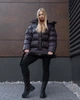 Зимний женский пуховик Tian Саманта-TNT One size шоколадный - изображение 5