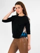 Трикотажная блуза Vero Moda 314124033 S (86261S) Черный - изображение 1