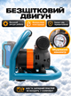 Аккумуляторный компрессор 20 В безмасляный для шин и пневмоинструмента, 7 бар, ресивер 1,5 л, 18 л/мин, без АКБ и ЗП - изображение 4