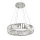 Потолочная декоративная светодиодная LED люстра 55 W Серая (26452) - изображение 1
