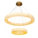Потолочная декоративная светодиодная LED люстра 75 W Белая (26453) - изображение 2