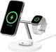 Бездротовий зарядний пристрій Belkin BoostCharge Pro 3-in-1 Wireless Charger MagSafe 15 Вт White (WIZ032KQWH) - зображення 5
