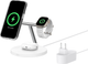 Бездротовий зарядний пристрій Belkin BoostCharge Pro 3-in-1 Wireless Charger MagSafe 15 Вт White (WIZ032KQWH) - зображення 6