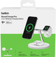 Бездротовий зарядний пристрій Belkin BoostCharge Pro 3-in-1 Wireless Charger MagSafe 15 Вт White (WIZ032KQWH) - зображення 10