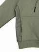Костюм NEW COLOR женский тёплый спортивный прогулочный на флисе со вставками из плащевки L, 48 оливковый - изображение 5