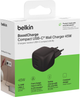 Зарядний пристрій Belkin 45Вт USB-С PD PPS Black (WCA013KQBK) - зображення 2