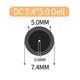 Перехідник USB Type-C на DC 7.4×5.0*0.6 + PD Triger 19.5V 100W для зарядки ноутбуків Dell 78196 - зображення 4