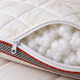 Подушка Bio Cotton50×70 см із бамбуковим волокном молочна - изображение 6