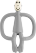 Gryzak kojący Matchstick Monkey ze szczoteczką Małpka Szary (MM-T-001) (611901211022) - obraz 1
