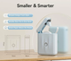 Термопринтер для друку етикеток NIIMBOT D110_M Bluetooth Blue - зображення 6