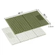 Туристичний складаний килимок сидіння Lesko GC004 40*30*1,8 см Army Green каремат для кемпінгу - зображення 6