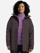 Пуховик зимовий короткий жіночий Jack Wolfskin Icecape 3IN1 Down JKT W RDS A65266-I0159 S Фіолетовий (4064886779982) - зображення 1