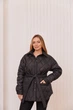 Куртка демисезонная для беременных трансформер oversize Alabama 4XL (54) Lullababe LB01AL136 черный - изображение 4