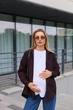 Рубашка для беременных и кормящих вельветовая Varna свободного кроя на пуговицах XXL-3XL (50–52) Lullababe LB09VR138 шоколадный - изображение 3